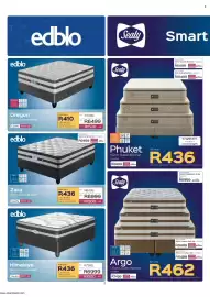 Sleepmasters catalogue Page 6: Sealy Phuket 152cm Queen Bed Set €436,00, Zara 152cm Queen Bed Set €6.999,00