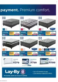 Sleepmasters catalogue Page 7: Sealy Toulouse 183cm King Bed Set €18.999,00, Sealy Salvador 152cm Queen Bed Set €8.999,00