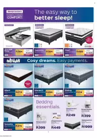 Sleepmasters catalogue Page 9: Bishop 152cm Queen Bed Set €3.999,00, Serenity 152cm Queen Bed Set €4.999,00
