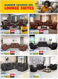 Russells catalogue Page 14: MADRID 3 PIECE LOUNGE SUITE €19.999,00, CONGO 4 PIECE LOUNGE SUITE €16.999,00