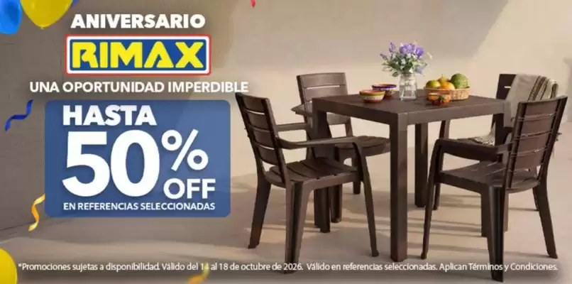 Rimax (válido hasta 20-10)