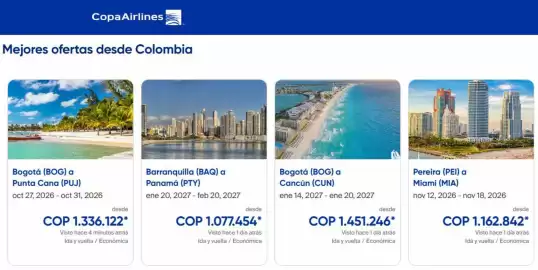 Catálogo Copa Airlines Página 3