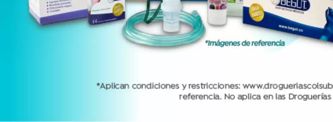 Droguerías Colsubsidio (válido hasta 29-10)