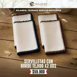 Catálogo Tiendas D1 Página 2: Servilletas €59.900,00