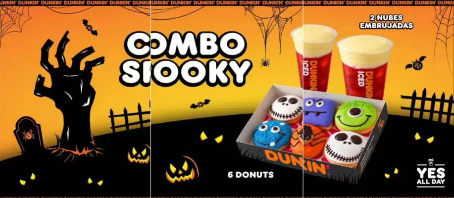 Catálogo Dunkin' Donuts (válido hasta 2-11)