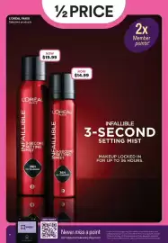 Priceline catalogue Page 10: L'Oréal Paris Infallible 3-Second Setting Mist €14,99