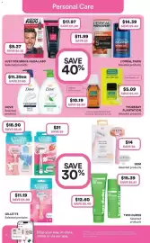 Priceline catalogue Page 32: Gem skin-loving shaving kit €14,00, Two dudes daily face wash €12,60
