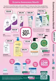 Priceline catalogue Page 7: Eczema Awareness Month Eczema is more than just a skin condition; it's a journey that many