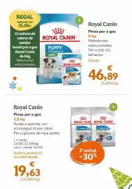 Folleto TiendAnimal Página 13: Royal canin - pinso per a gos €19,63