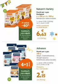 Folleto TiendAnimal Página 20: Nature's variety - humit per a gos €13,26, Affinity - advance €2,69