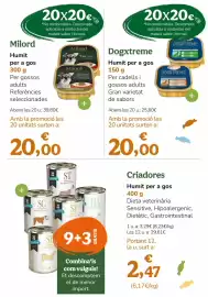 Folleto TiendAnimal Página 22: Milord - humit per a gos €20,00, Dogxtreme - humit per a gos €20,00