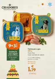 Folleto TiendAnimal Página 23: Criadores - tarrina per a gos €1,79