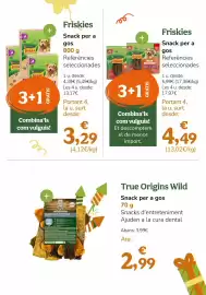 Folleto TiendAnimal Página 25: Friskies - snack per a gos €5,99, Tasty - snack per a gos €2,99