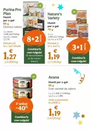 Folleto TiendAnimal Página 52: Purina - pro plan humit per a gat €1,59, Quality - humit per a gat €1,59