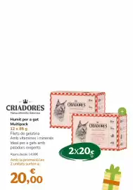 Folleto TiendAnimal Página 59: Criadores - humit per a gat multipack €14,99