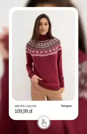 BonPrix katalog tydzień 42 Strona 3: Sweter z golfem €109,99