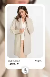 BonPrix katalog tydzień 42 Strona 9: DŁUGI KARDIGAM €119,99
