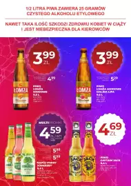Duży Ben gazetka Strona 11: Piwo Łomża Miodowe Malina-Lipa €3,99, Piwo Captain Jack €4,69