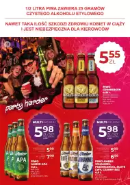 Duży Ben gazetka Strona 6: Piwo Amber Johannes, Pszeniczniak, Złote Lwy, Czarny Bez €5,98, Piwo Amber APA €5,98