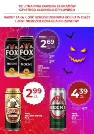 Duży Ben gazetka Strona 7: Piwo Beck's €4,39, Piwo Kuflowe Mocne €2,99