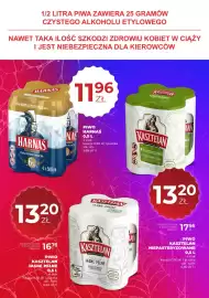 Duży Ben gazetka Strona 9: Piwo Harnas €11,96, Piwo Kasztelan Jasne Pełne €13,20