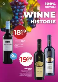 Duży Ben gazetka Strona 10: AI CIN CIN FREE 100% CHWILI WINNE 1899 HISTORIE CIN&CIN CABERNET SAUVIGNON FREE ALCOHOL FREE