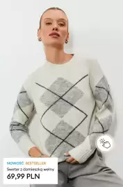 Sinsay gazetka tydzień 42 Strona 13: Sweter z domieszką wełny €69,99