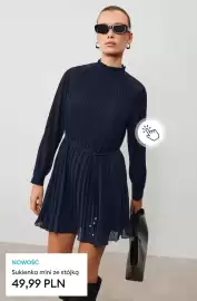 Sinsay gazetka tydzień 42 Strona 3: Sukienka mini ze stójką €49,99