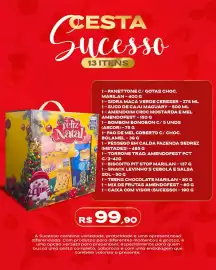 Encarte Rede Top Página 4: Sucesso 13 ITENS OCOLAT Feliz Natal &Natale! ale ARTLEN ACOCAR MOTICO BRAS SVEGRITI ex CARDS ALTO