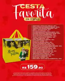 Encarte Rede Top Página 7: CESTA Favorita Boas Festas ALTO SADO AFLCAR ERCOUN RATURADA 50010 1- PANETTONE C/ GOTAS CHOC