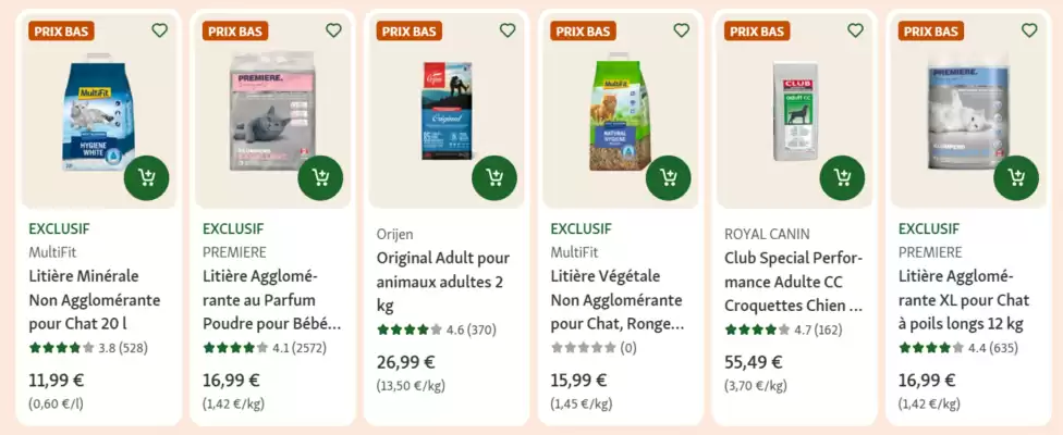 Maxi Zoo (valable jusqu'au 20-10)