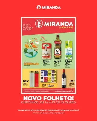 Folheto Miranda Supermercados (válido até 27-10)