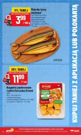 Polomarket gazetka tydzień 42 Strona 10: Nuggetsy panierowane z piersi kurczaka Drosed €11,99, Makrela tusza wędzona €3,99