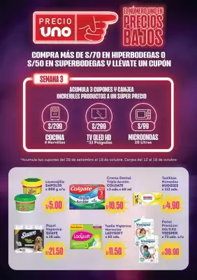 Hiperbodega Precio Uno (válido hasta 19-10)