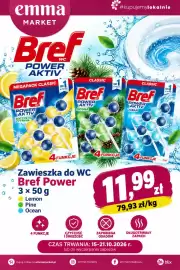 EMMA market gazetka tydzień 42 Strona 2: Zawieszka do WC Bref Power Lemon 3-pak €11,99