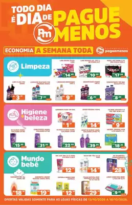 Catálogo Supermercados Pague Menos (válido até 18-10)