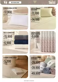 Catálogo Supermercados Tadicor semana 42 Página 14: Almohada moon con vivo €17.900,00, Catana cortina de baño €9.600,00