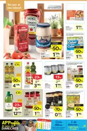 Catálogo Caprabo Página 12: Eroski - musclos xilens en escabetx €1,65, Calvo - tonyina clara en oli de gira-sol €3,50