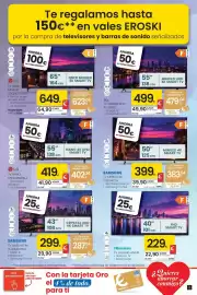 Folleto Eroski semana 42 Página 3: LG TV QNED MINILED 65QNED70B6C €649,00, Tcl tv miniled uhd 4k 55p8l €499,00