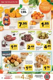 Folleto Autoservicios Familia Página 2: Cebolla chata €1,79, Patata blanca i.x.p. pataca de galicia €1,59