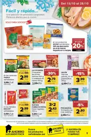 Folleto Autoservicios Familia Página 9: Findus - en las verduras senalizadas €3,99