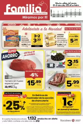 Autoservicios Familia (válido hasta el 28-10)