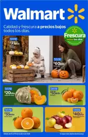 Folleto Walmart semana 42 Página 1: Mandarina €55,00, Calabaza de Castilla €20,00
