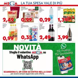 Volantino MEGA Pagina 10: Energy Drink Blitz! €0,35, GrissinBon leFrescheBiscottate Integrali €0,99