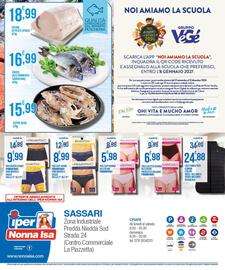 Volantino Iper Nonna Isa Pagina 24: Seppie nere €15,99, Filone di pesce spada €18,99