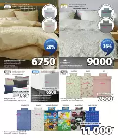 JYSK akciós újság Oldal 10: Plus pamut ágyneműhuzat-garnitúrák €7.500,00, Gunn vízhatlan gumis lepedő €6.500,00