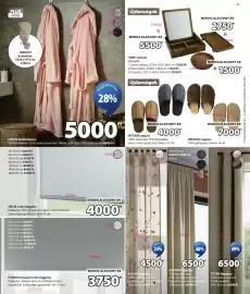 JYSK akciós újság Oldal 23: Senja rolós függöny €4.000,00, Austra függöny €6.500,00