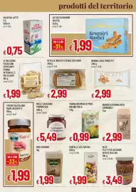 Volantino Famila Superstore Pagina 3: Offelle biscotti senza zuccheri €2,99, Le deliziose focaccine croccanti €1,99