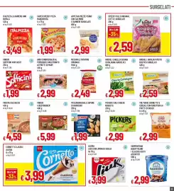 Volantino Famila Pagina 13: APPETAIS MEZZE PENNE CON SALMONE E GAMBERI SURGELATE €2,99, PICKERS CHILI CHEESE NUGGETS €2,99
