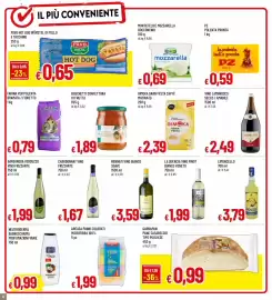 Volantino Famila Pagina 16: VINO LAMBRUSCO SECCO / AMABILE €2,49, GARDAPAN PANE CASARECCIO TIPO PUGLIESE €0,99